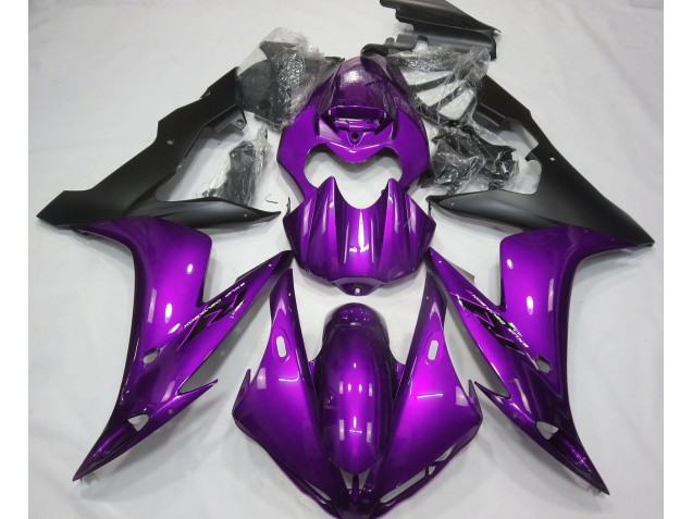 Online 2004-2006 Yamaha R1 Fairings - Gloss Purple & Black