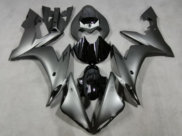 Online 2004-2006 Yamaha R1 Fairings - Matte Grey & Gloss Black Online 2004-2006 Yamaha R1 Fairings - Matte Grey & Gloss Black