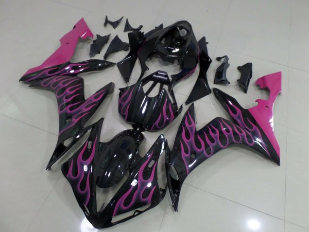 Online 2004-2006 Yamaha R1 Fairings - Pink Flame Online 2004-2006 Yamaha R1 Fairings - Pink Flame