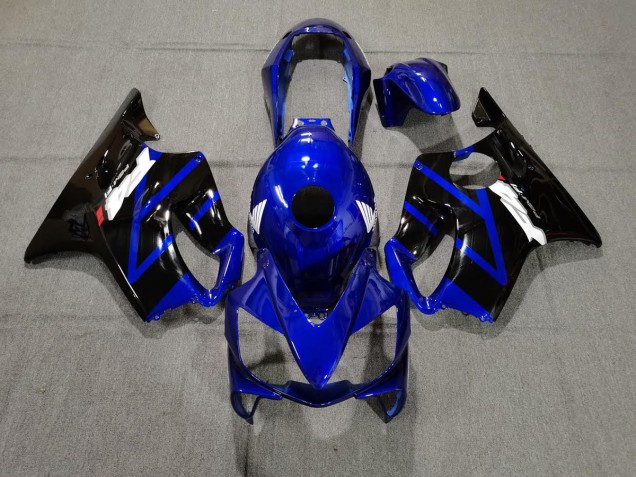 Online 2004-2007 Honda CBR600 F4i Fairings - Gloss Blue and Black