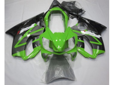 Online 2004-2007 Honda CBR600 F4i Fairings - Gloss Green & Grey