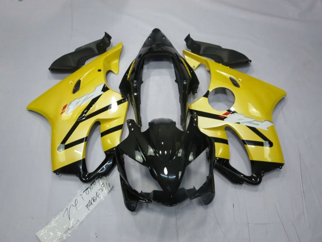 Online 2004-2007 Honda CBR600 F4i Fairings - Pearl Yellow Gloss Black Online 2004-2007 Honda CBR600 F4i Fairings - Pearl Yellow Gloss Black