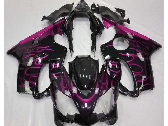 Online 2004-2007 Honda CBR600 F4i Fairings - Pink Flame Online 2004-2007 Honda CBR600 F4i Fairings - Pink Flame