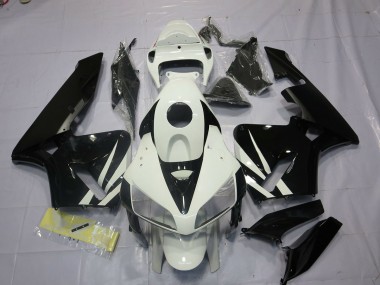 Online 2005-2006 Honda CBR600RR Fairings - Black and White