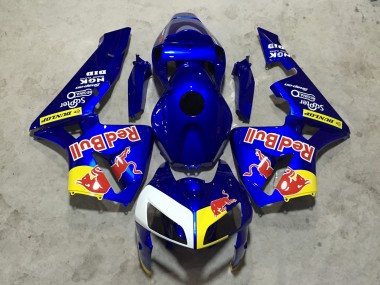 Online 2005-2006 Honda CBR600RR Fairings - Blue Red Bull