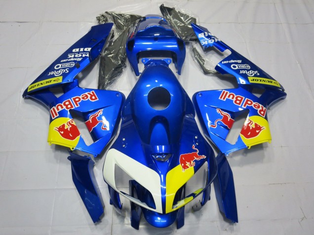 Online 2005-2006 Honda CBR600RR Fairings - Blue RedBull Style Online 2005-2006 Honda CBR600RR Fairings - Blue RedBull Style