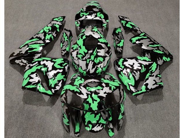 Online 2005-2006 Honda CBR600RR Fairings - Camo & LIGHT GREEN Online 2005-2006 Honda CBR600RR Fairings - Camo & LIGHT GREEN