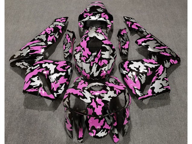 Online 2005-2006 Honda CBR600RR Fairings - Camo & LIGHT PINK Online 2005-2006 Honda CBR600RR Fairings - Camo & LIGHT PINK