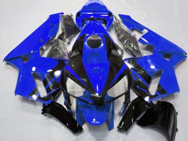 Online 2005-2006 Honda CBR600RR Fairings - Gloss Blue & Black Design