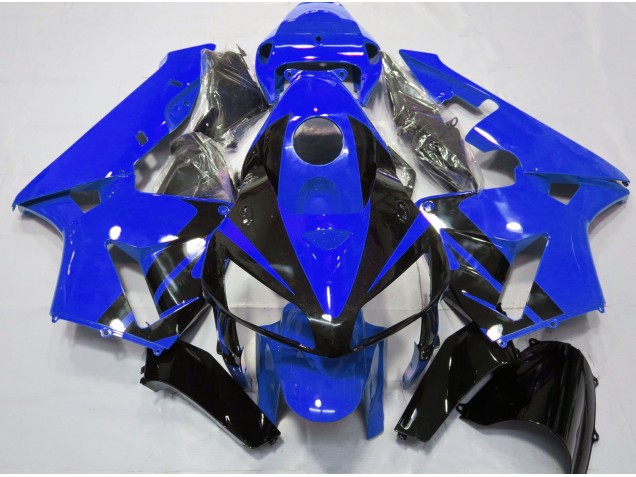 Online 2005-2006 Honda CBR600RR Fairings - Gloss Blue & Black Design