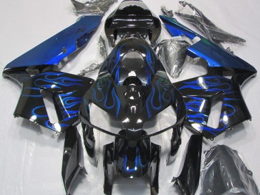 Online 2005-2006 Honda CBR600RR Fairings - Gloss Blue Flame