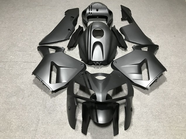 Online 2005-2006 Honda CBR600RR Fairings - Matte Black Online 2005-2006 Honda CBR600RR Fairings - Matte Black