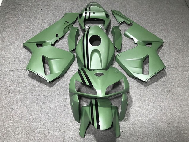 Online 2005-2006 Honda CBR600RR Fairings - Matte Green Online 2005-2006 Honda CBR600RR Fairings - Matte Green