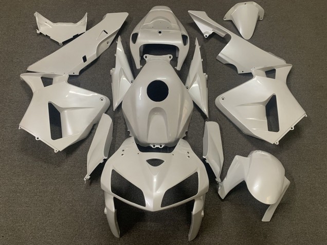 Online 2005-2006 Honda CBR600RR Fairings - Pearl White Online 2005-2006 Honda CBR600RR Fairings - Pearl White