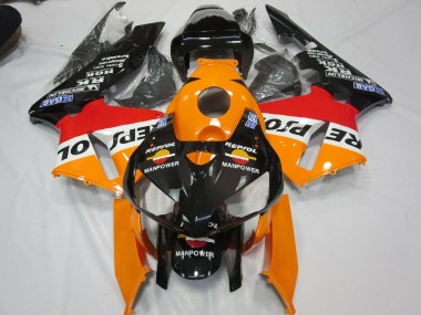 Online 2005-2006 Honda CBR600RR Fairings - Repsol Man Power
