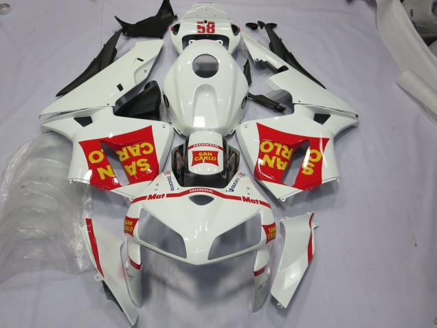 Online 2005-2006 Honda CBR600RR Fairings - San Carlo 58 Online 2005-2006 Honda CBR600RR Fairings - San Carlo 58