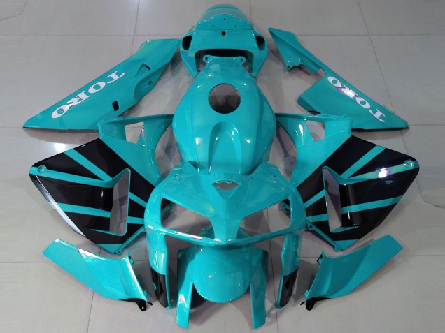 Online 2005-2006 Honda CBR600RR Fairings - Teal OEM Style Online 2005-2006 Honda CBR600RR Fairings - Teal OEM Style