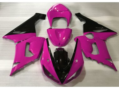 Online 2005-2006 Kawasaki ZX6R Fairings - Gloss Pink & Black