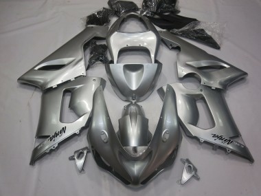 Online 2005-2006 Kawasaki ZX6R Fairings - Silver