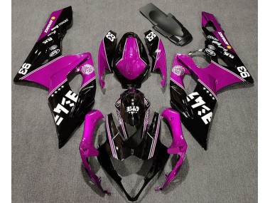 Online 2005-2006 Suzuki GSXR 1000 Fairings - Gloss Pink and Black Custom