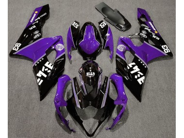 Online 2005-2006 Suzuki GSXR 1000 Fairings - Gloss Purple and Black Custom