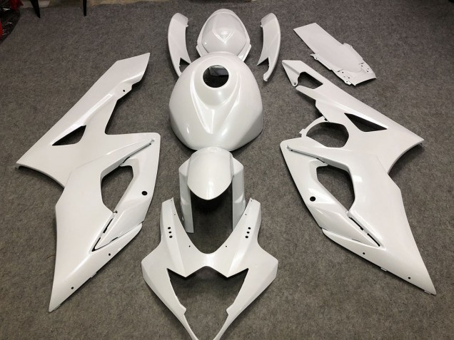 Online 2005-2006 Suzuki GSXR 1000 Fairings - Gloss White Plain Online 2005-2006 Suzuki GSXR 1000 Fairings - Gloss White Plain