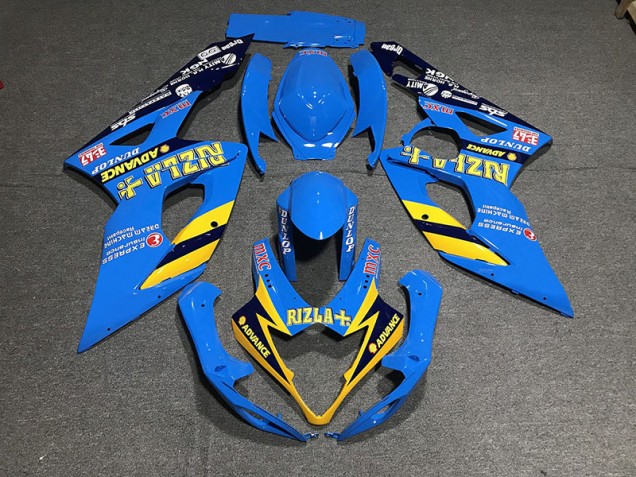 Online 2005-2006 Suzuki GSXR 1000 Fairings - Light Blue Rizla Online 2005-2006 Suzuki GSXR 1000 Fairings - Light Blue Rizla