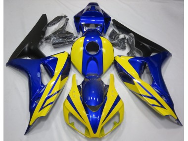 Online 2006-2007 Honda CBR1000RR Fairings - Blue and Yellow