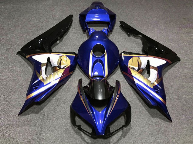Online 2006-2007 Honda CBR1000RR Fairings - Blue & Gold Online 2006-2007 Honda CBR1000RR Fairings - Blue & Gold