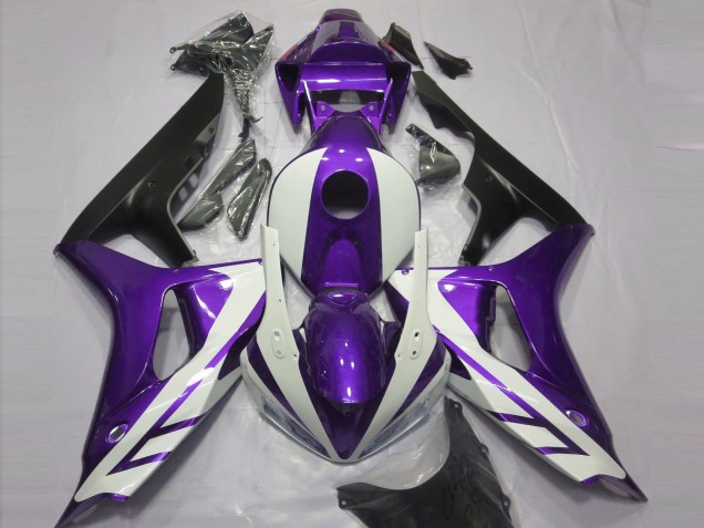 Online 2006-2007 Honda CBR1000RR Fairings - Gloss White and Purple