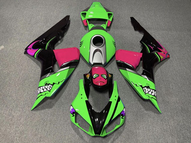Online 2006-2007 Honda CBR1000RR Fairings - Green Shark Online 2006-2007 Honda CBR1000RR Fairings - Green Shark