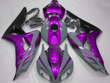 Online 2006-2007 Honda CBR1000RR Fairings - Nardo Grey and Purple