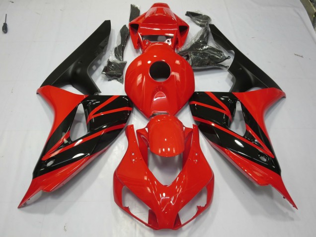 Online 2006-2007 Honda CBR1000RR Fairings - Red and Black Online 2006-2007 Honda CBR1000RR Fairings - Red and Black