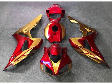 Online 2006-2007 Honda CBR1000RR Fairings - Red & Gold
