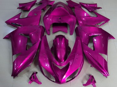 Online 2006-2007 Kawasaki ZX10R Fairings - Hot Pink Plain