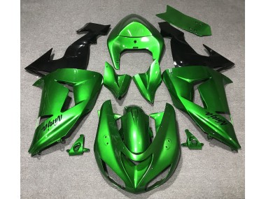 Online 2006-2007 Kawasaki ZX10R Fairings - Reptile Green