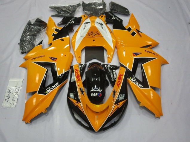 Online 2006-2007 Kawasaki ZX10R Fairings - Special Orange