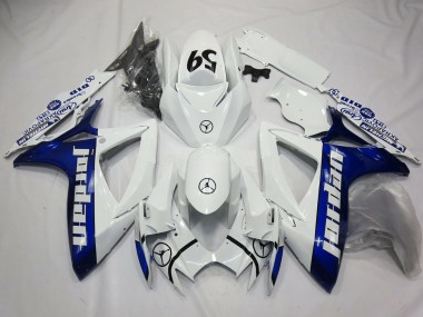 Online 2006-2007 Suzuki GSXR 600-750 Fairings - Blue Jordan