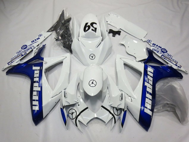Online 2006-2007 Suzuki GSXR 600-750 Fairings - Blue Jordan