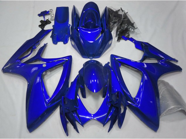 Online 2006-2007 Suzuki GSXR 600-750 Fairings - Gloss Blue Plain Online 2006-2007 Suzuki GSXR 600-750 Fairings - Gloss Blue Plain