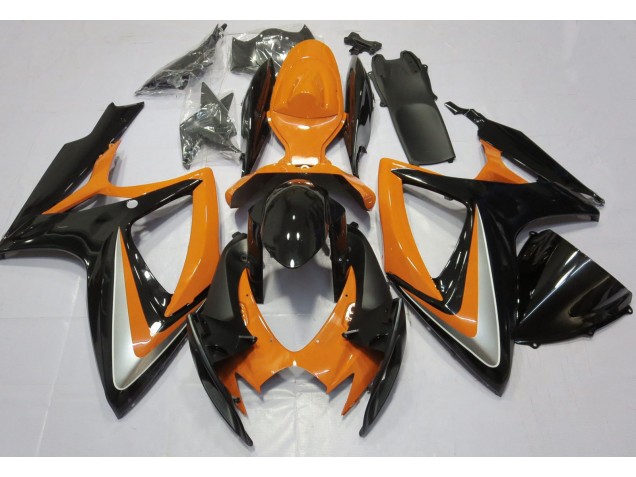Online 2006-2007 Suzuki GSXR 600-750 Fairings - Gloss Orange Debadged Online 2006-2007 Suzuki GSXR 600-750 Fairings - Gloss Orange Debadged