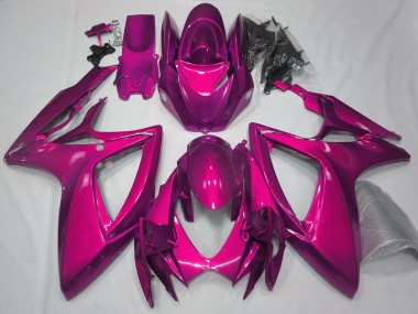 Online 2006-2007 Suzuki GSXR 600-750 Fairings - Gloss Pink Plain