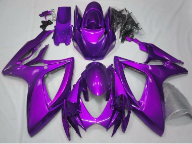 Online 2006-2007 Suzuki GSXR 600-750 Fairings - Gloss Purple Plain