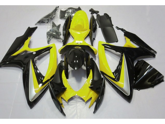 Online 2006-2007 Suzuki GSXR 600-750 Fairings - Gloss Yellow Debadged Online 2006-2007 Suzuki GSXR 600-750 Fairings - Gloss Yellow Debadged