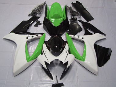 Online 2006-2007 Suzuki GSXR 600-750 Fairings - Green Star