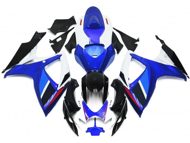 Online 2006-2007 Suzuki GSXR 600-750 Fairings - Light Blue and Deep Blue OEM Style w Red Online 2006-2007 Suzuki GSXR 600-750 Fairings - Light Blue and Deep Blue OEM Style w Red