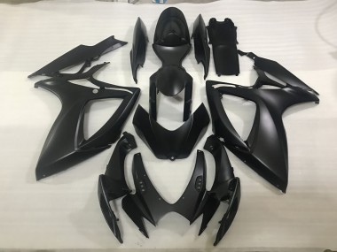 Online 2006-2007 Suzuki GSXR 600-750 Fairings - Matte Black