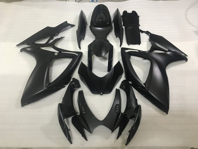 Online 2006-2007 Suzuki GSXR 600-750 Fairings - Matte Black Online 2006-2007 Suzuki GSXR 600-750 Fairings - Matte Black