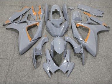 Online 2006-2007 Suzuki GSXR 600-750 Fairings - Nardo and Orange Trim