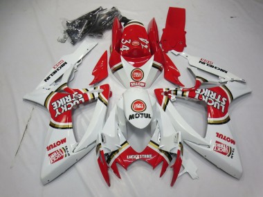 Online 2006-2007 Suzuki GSXR 600-750 Fairings - Orange and Black Style